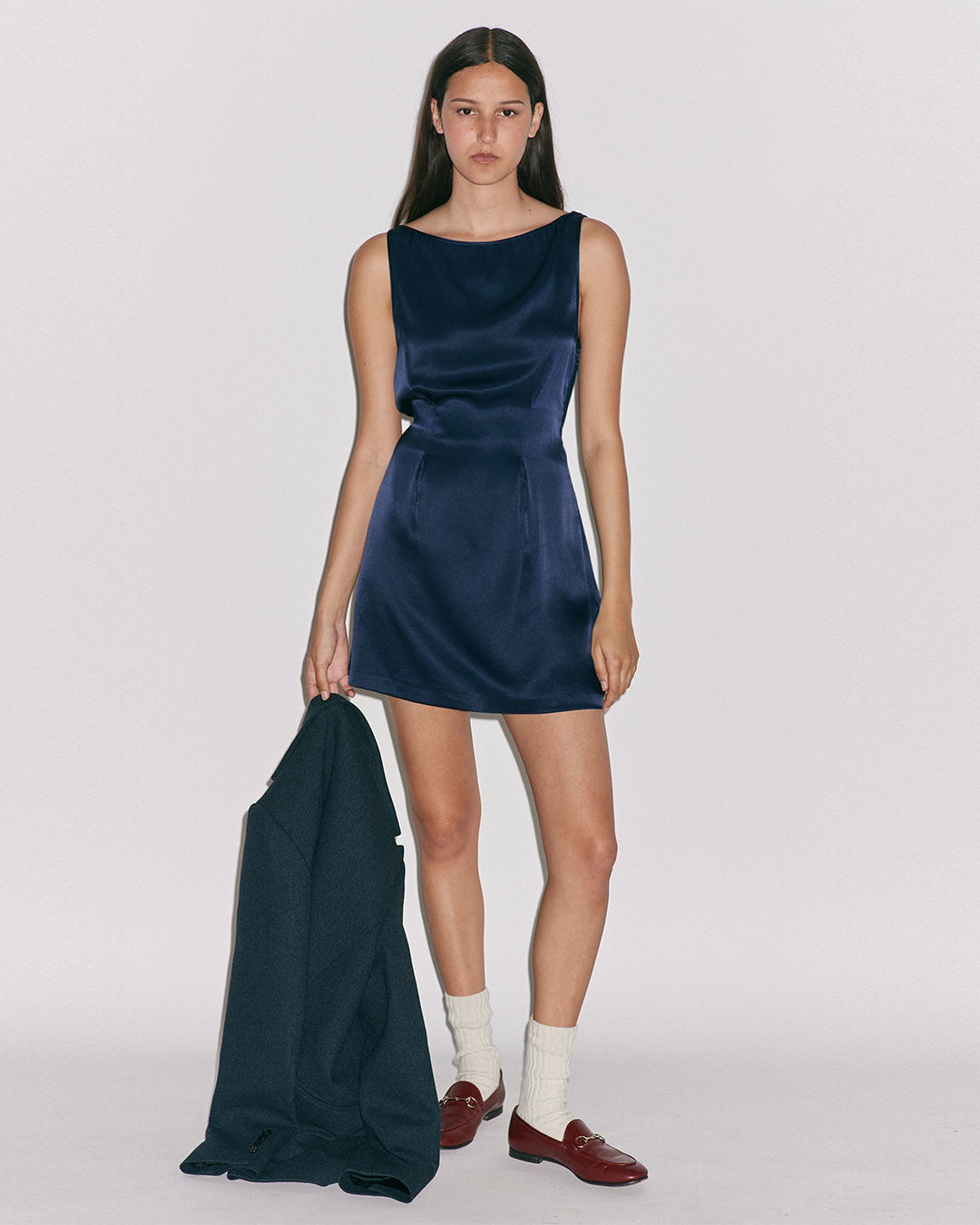 The Betty Dress - Navy