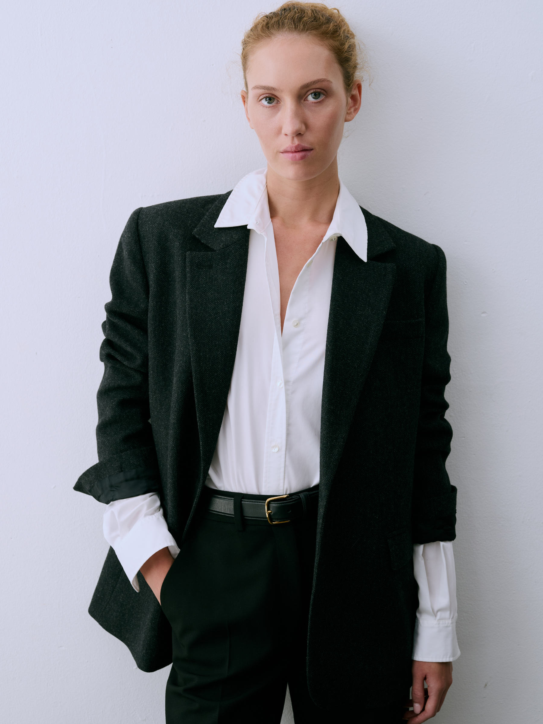 The Kate Blazer - Charcoal