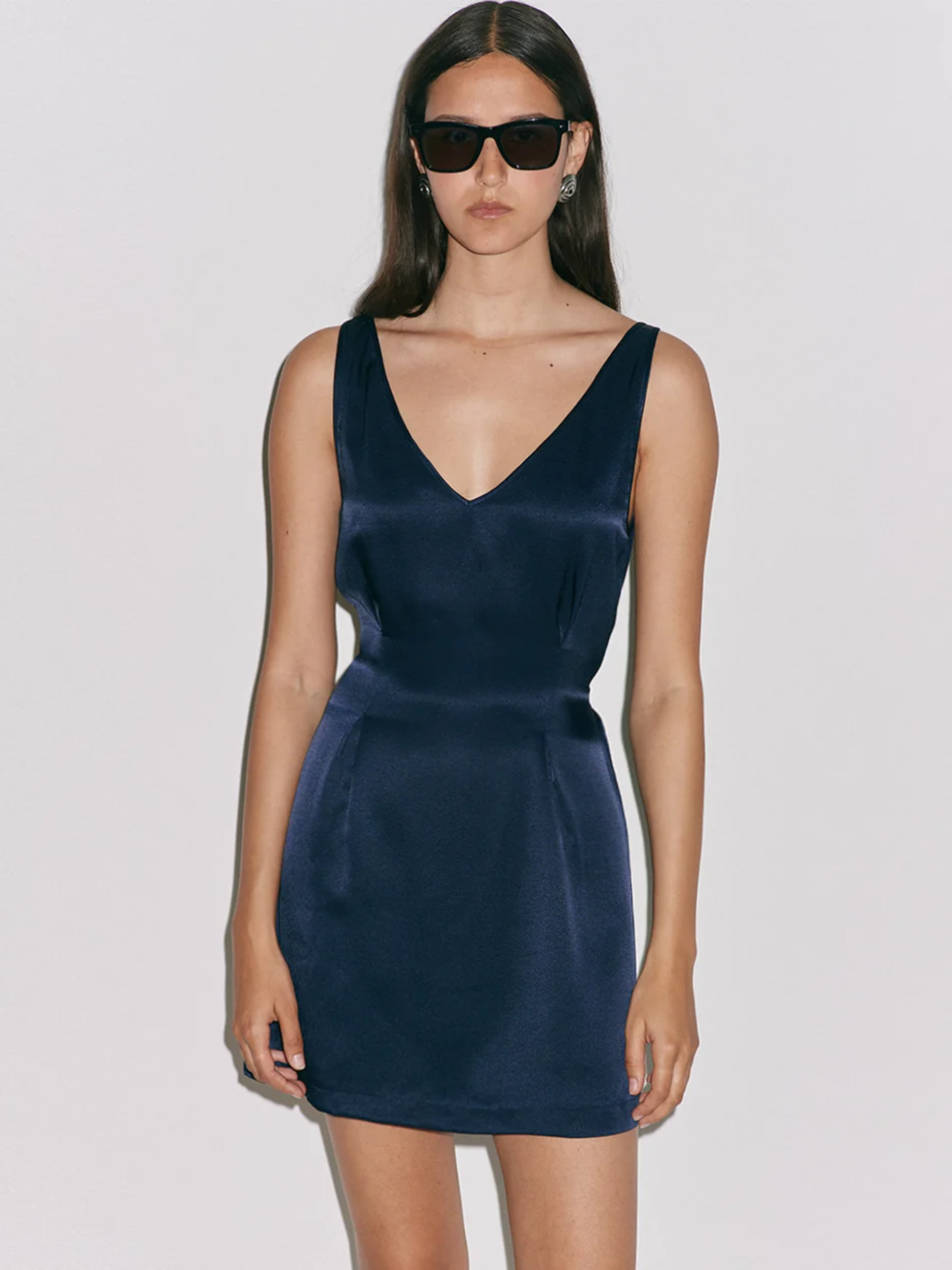 The Betty Dress - Navy