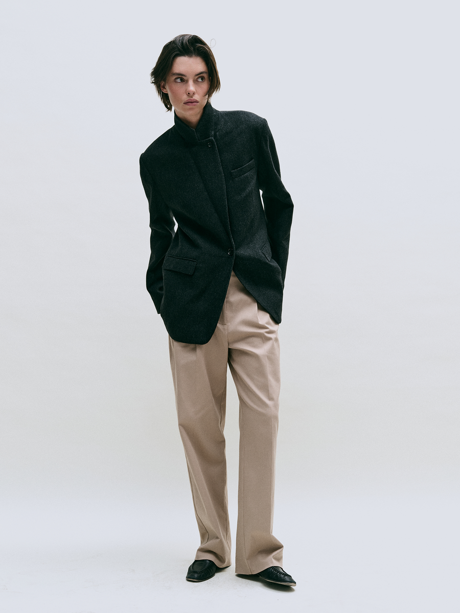 The Kate Blazer - Charcoal