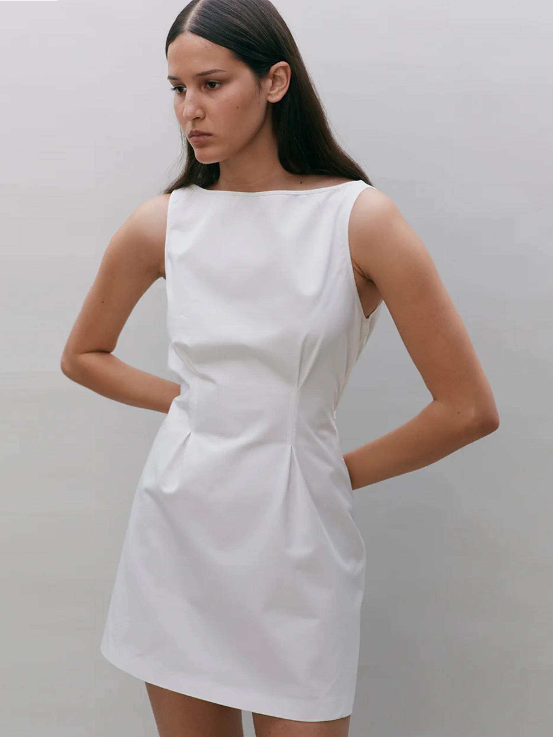 The Betty Dress - White