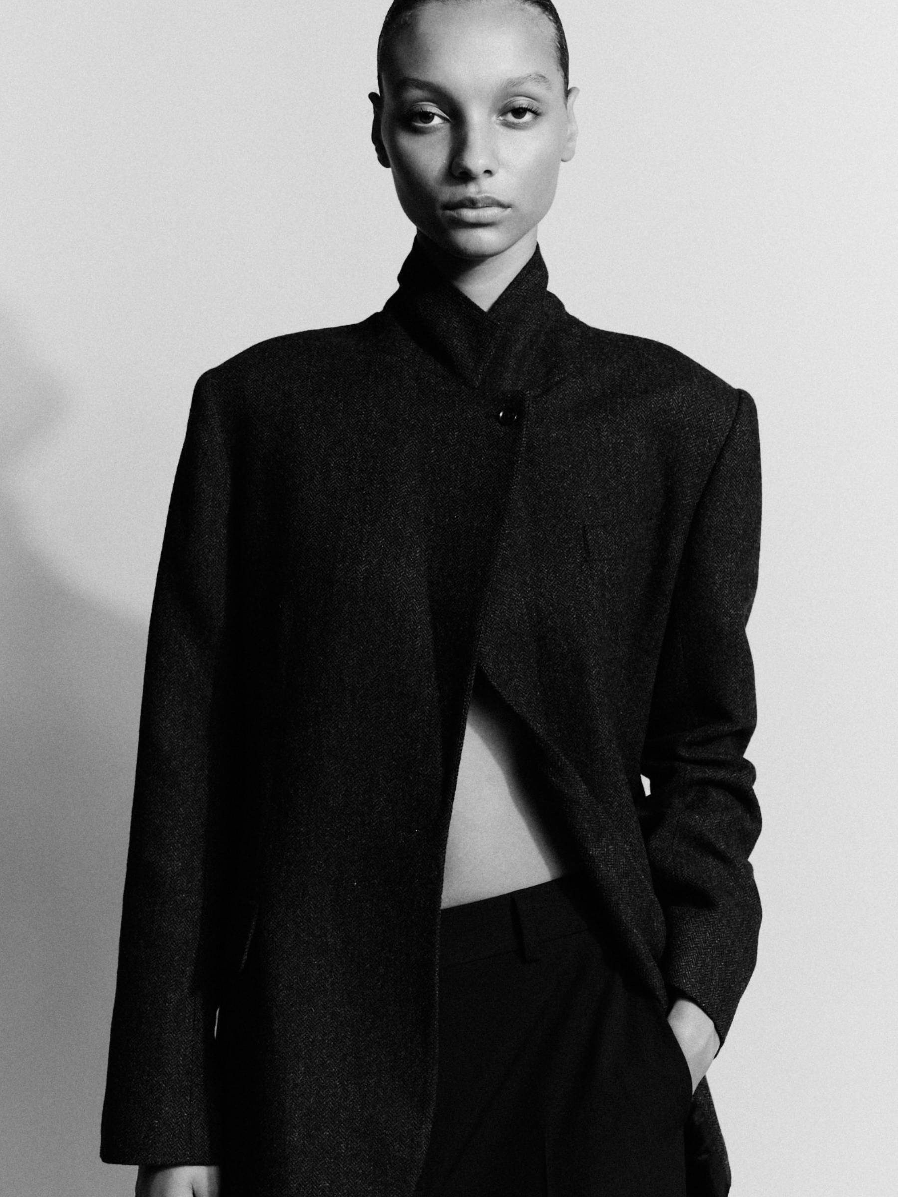 The Kate Blazer - Charcoal
